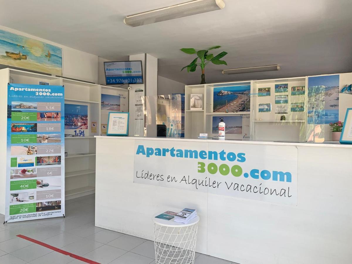 Apartamento Papa Luna Primera Linea 3000 Peñíscola Kültér fotó
